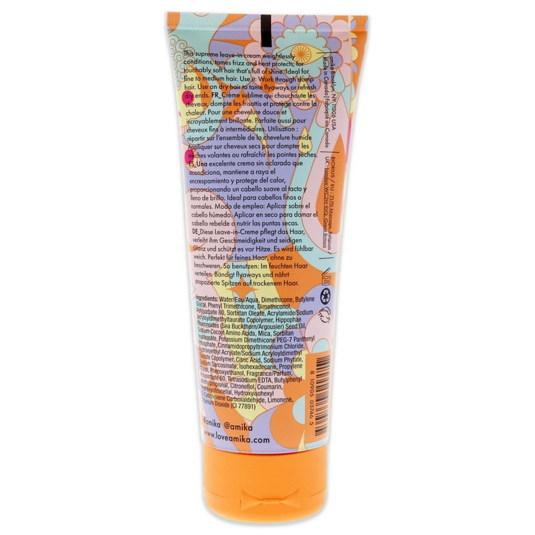 Amika Supernova Moisture and Shine Cream, 3.3 oz, Lightweight