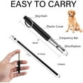 thumbnail image 2 of Dog Whistle, 2 PACK Ultrasonic Dog Whistle to Stop Barking Neighbors Dog, Professional Recall Dog Training Whistles, Adjustable Ultrasonic Silent Dog Whistle to Stop Barking Control Devices, Lanyard, 2 of 5