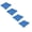 Blue, variant on Interlocking Drainage Mat, 11.8" x 11.8" Non- Rubber Floor Tiles with Drain Holes for Shower, Kitchen, Deck, Pool, Garage, Sauna, Indoor Outdoor
