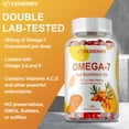 thumbnail image 3 of Sea Buckthorn Oil Omega-7 Capsules - Supports Heart, Cardiovascular and Skin Health, Promotes Metabolism, Antioxidant - 120 Softgels, 3 of 8