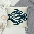 thumbnail image 2 of YANMS Fish Throw Pillow Covers Sea Animals Dark Blue Gray Square Pillowcases for Home Decor Sofa Car Bedroom Pillow case, 2 of 5
