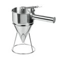 thumbnail image 1 of PinesC Stainless Steel Funnel Octopus Balls Tools With Handle & Rack, Pancake Batter Dispenser, Waffle Batter Dispenser, Pancake Maker Cooking Tools Silver, 1 of 5