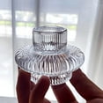 thumbnail image 6 of Clear Taper Candle Holder, Glass Candlestick Holders, Tea Light Candle Holder for Wedding Centerpieces Table Decorations, Votive Candle Holders for Party Supplies and Home Decor, 6 of 8