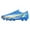 Blue, variant on Children First Walking Shoes Junior Students Low Top Football Shoes Boys Girls Breathable Knitted Upper] Training Sneakers