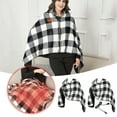 thumbnail image 7 of Portable USB Heated Blanket Shawl, Outdoor Multifunctional Blanket Flannel Warming Heating Blanket Multifunctional Warming Heating Shawl (59*32Inch), Home Essentials Clearance!, 7 of 7