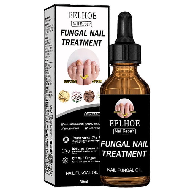 Nail Fungus-Treatments for Toenails Quick Absorption Nail Strengthening Liquid for Damaged-Nails