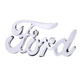 thumbnail image 2 of United Pacific Chrome Vintage Ford Script Emblem - Double Sided Tape S1018, 2 of 2