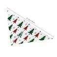 thumbnail image 3 of Goofa Buffalo Plaid Christmas Trees Printing Dog Bandana ,Cat Scarf Adjustable Bib Handkerchief Accessories for Dogs Cats,Pet scarf,Pet fashion, 3 of 6