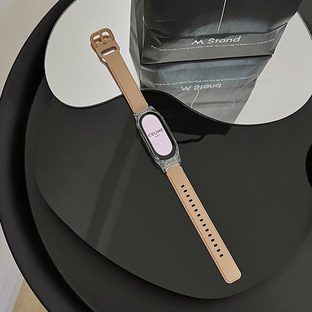 Correa De Reloj De Silicona Para Xiaomi Mi Band 8 7 6 5 transprant Funda De Pulsera Smart Band8 Inteligente Correas De Repuesto