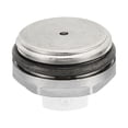 thumbnail image 5 of REGALWOVEN 3/4" BSP Male Thread Manual Radiator Air Vent Plug Valves, 2 Pack Nickel Plated Brass, 5 of 6