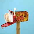 thumbnail image 6 of Fall Leaves Mailbox Covers Magnetic Standard Size 18" X 21" Autumn Seasonal Mailbox Cover Decorations Wrap, 6 of 6