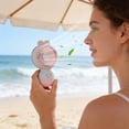 thumbnail image 6 of HOZVOMI Handheld Fan, Mini USB Rechargeable Small Fan, Portable Outdoor Fan with Quiet Operation, Compact Design for On-the-Go Use, 6 of 6
