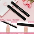 thumbnail image 4 of Nail Files and Buffer 12 Pcs, Professional Manicure Tools Kit Care Buffer Block Tools 100/180 Grit, Colorful, 4 of 6
