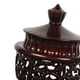 thumbnail image 5 of Tapón de cabeza de e cortina de 6 uds, accesorios duraderos Retro, extremos de e cortina, cabezales de e cortina, de barra , ROJO Como se describe Macarena Terminaciones de barra de cortina, 5 of 8