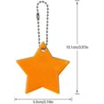thumbnail image 2 of 26pcs Safety Reflector Pendant,kids Reflector Pendant,star Safety Reflector For School Bag Backpack Cycling Walking Running(13 Colors), 2 of 4