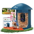 thumbnail image 1 of Comedero inteligente para pájaros con cámara RichBird Deep Blue, 1 of 9