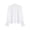 A White, variant on Alvivi Kids Boys Renaissance Long Sleeve Shirt Solid Color Shrug Blouse Tops 6-16