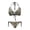Woodland Tree Camouflage Pattern, variant on Chririnla Woodland Camo Halter Triangle Bikini Set - Sexy Tie Side Two Piece Swimsuit for Beach, Vacation & Pool Party - Quick Dry, Figure Hugging Swimwear for Women