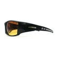 thumbnail image 3 of Xloop HD Lens Wrap Around Biker Style Sport Sunglasses Carbon Fiber Pattern, 3 of 4