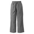 thumbnail image 6 of KPOPLK Barrel Pants for Women Hidden Elastic Quick Dry Cargo Pant Travel Crop Ankle Wide Leg Golf Trousers with Pockets Size XXL,Black, 6 of 8