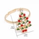 thumbnail image 3 of Anillo abierto de aceite de gota de aleación de árbol de Navidad de alce de muñeco de nieve de dibujos animados de Navidad Wmkox8yii fajkfhkj3049, 3 of 4