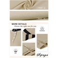 thumbnail image 4 of Womens Casual Sweatshirts Color Block Long Sleeve Sweaters Buttons Henley, 4 of 5