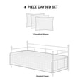 thumbnail image 5 of Home Soft Things 4 Piece Embroidered Daybed Bedspread Set - Esme - 75"x39", 5 of 14