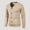 Beige, variant on LoyisViDion Autumn and Winter Men'S Leisure Slim Fit V-Neck Collar Cardigan Sweater Coat Blue 12(XXXL)