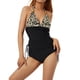 thumbnail image 1 of SAYOO Camisola de 2 piezas con cuello halter para mujer con cordón + bragas de bikini SAYOO Sexy, 1 of 9