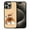 Pembroke Welsh Corgi Dog Butt Looking Back, variant on WIRESTER Shockproof Soft Rubber Cover Case for Apple iPhone 15 Pro 6.1" 2023, Pembroke Welsh Corgi Dog Butt Looking Back On Sunset Background