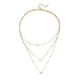 thumbnail image 3 of Gargantilla en capas Yinane Collar de moda delicado, 3 of 5