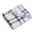 thumbnail image 3 of HOMETRENDS Velvet Plush Stormy Weather Polyester Throw, 50” X 60”, 3 of 4