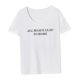 thumbnail image 3 of Camiseta de mujer Camiseta básica Camiseta de cuello redondo suave Camiseta de manga corta para viajes en la calle Vacaciones Senderismo Playa XL, 3 of 10