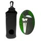 thumbnail image 4 of Bolsa de transporte para pelotas de golf, ligera, pequeña, con gancho, portátil, para 3 personas. Bolso negro, 4 of 9