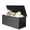 Dark Gray, variant on Barara King 190 Gallon Metal Outdoor Deck Box, Waterproof Steel Storage Cabinet with Lockable Lid, Large Storage Bench for Patio Pool Tools Cushions, Gray