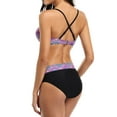 thumbnail image 4 of Sociala Women's Side String Bikini Swimsuit Cheeky Swimwear Two Pieces Bathing Suit, 4 of 5