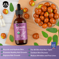 thumbnail image 3 of Natnique Natural Oils Non-Greasy Hydrating Organic Jojoba Body Oil, Glass Bottle with Nail Applicator Brush, 2 fl oz, 3 of 10