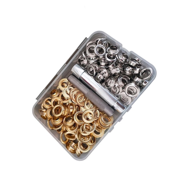 Scienceny 100 piezas Botones Cobre Profesional Bolso Tote Sombreros Reemplazo Mantenimiento Reparación Actualización Parte Accesorios Herramientas y ferretería