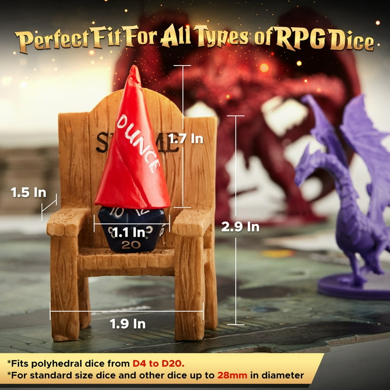 DND Dice Jail. Dungeons And Dragons Time Out Chair
