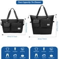 thumbnail image 4 of Achort Large Capacity Travel Bag, Waterproof Expandable Duffel Bag, 4 of 7