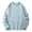1 Light Blue, variant on Bazeneo Mens Long Sleeve T Shirts Smart Casual Cotton Tshirts Classic Fit Sports Tee Shirts Moisture Wicking Round Neck Gym Tops Solid Colour Comfortable Activewear Spring Clothes