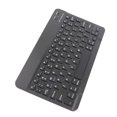 thumbnail image 2 of M Buder Teclado Inalámbrico Bluetooth 5.0 de 78 Teclas Diseño Ultradelgado Ergonómico y Silencioso Recargable para Teléfono Laptop Tablet (Negro) 26.0 cm / 10.2 inches, 2 of 9