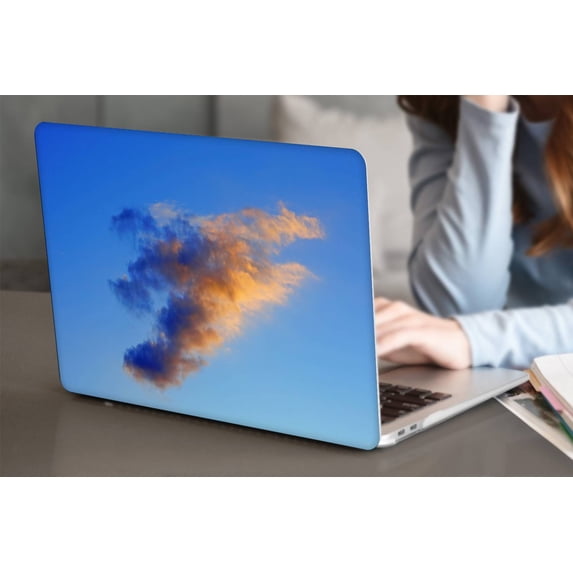 KSK KAISHEK Only for MacBook Pro 15 inchs Case 2019 - 2016 Released Model A1990 A1707, Plastic Hard Shell Case Cover, Sky Series 0406