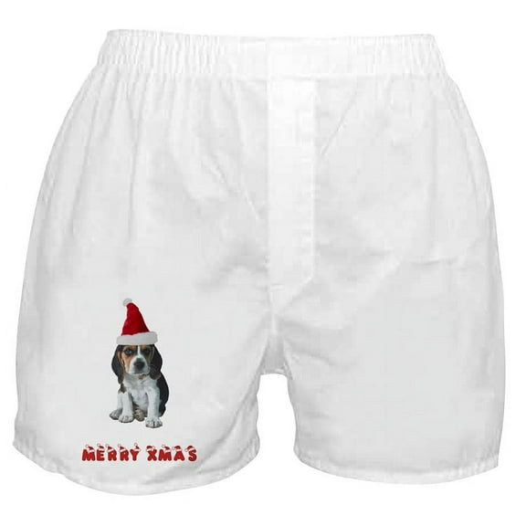 CafePress - Beagle Christmas Boxer Shorts - Men's Novelty Boxer Shorts