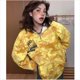 thumbnail image 4 of Sudadera con capucha de Hello Kitty Y2K para niña, ropa de calle con estampado de camuflaje de Hip Hop, Sudadera con capucha de gran tamaño con cremallera, chaqueta Punk Harajuku, Tops, 4 of 4