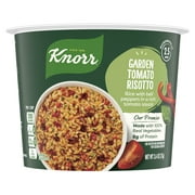 Knorr Rice Cup No Artificial Flavors Garden Tomato Risotto, Cooks in 2.5 Minutes, 2.6 oz