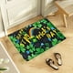 thumbnail image 1 of Uuiauoio Quick Dry Bath Mat for Bathroom,Super Absorbent Happy St. Patrick's Day Bath Rug Non-Slip Rubber Backing,Machine Washable Bathroom Floor Mat for Shower, Tub, Sink Area Green Clover 16x24, 1 of 6