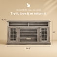 thumbnail image 2 of BELLEZE TV Stand Media Entertainment Center - Astorga (Ashland Pine), 2 of 7