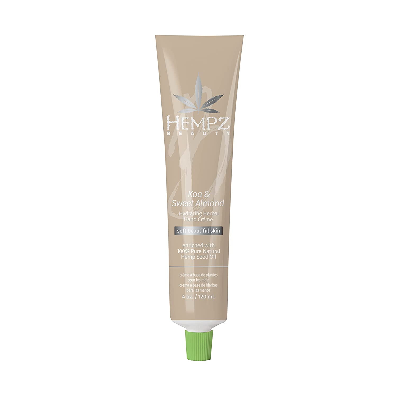 Hempz Smoothing Koa & Sweet Almond Herbal Hand Crème, 4 oz