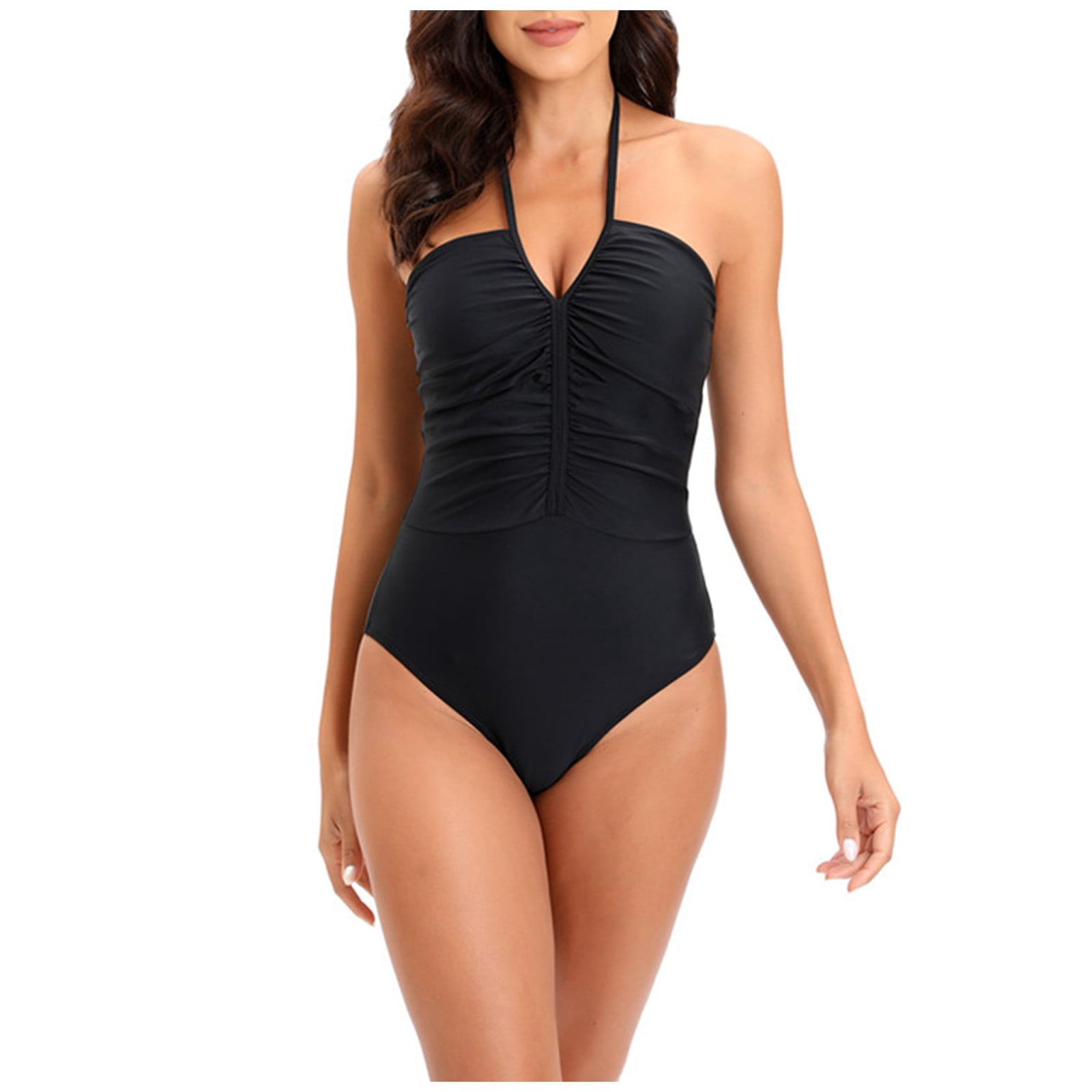 ribbed leopard swimsuit
